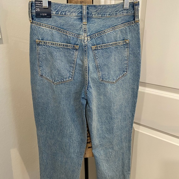 J. Crew High Rise Straight Jeans - Picture 2 of 5